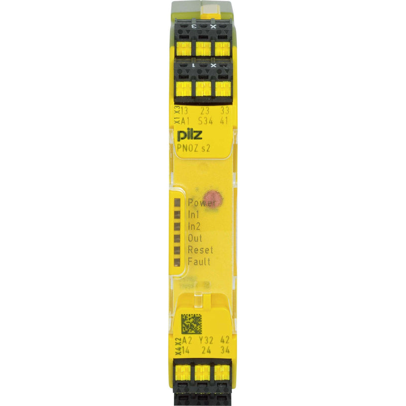 Pilz - Gerät zur Überwachung von sicherheitsgerichteten Stromkreisen Not-Aus-Schaltgerät PNOZ s2 C #751102 24VDC 3 n/o 1 n/c