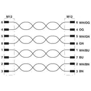 Phoenix Contact - Konfektioniertes Sensor-Aktor-Kabel Netzwerkkabel NBC-MS/10,0-#1407438