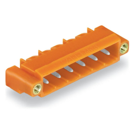 WAGO - Leiterplattensteckverbinder THT-Stiftleiste Lötstift 231-532/108-000 1,0x1,0,abgew.,or − 200 Stück