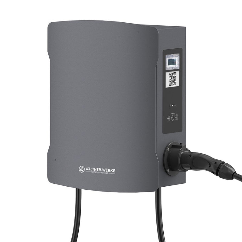 WaltherWerkeE-Mobil - Ladestation E-Mobility Wallbox smartEVO duo+ 98604710E 2 Ladekuppl.max.11kW