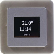 Chemelex - Zubehör/Ersatzteile für Installationsschalterprogramme Wechselrahmen RSENZ-ACC-METALFRONT für Thermostat − 5 Stück