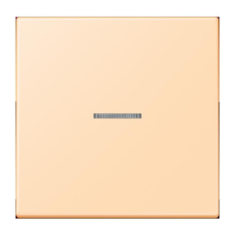 Jung - Abdeckung/Bedienelement für Installationsschalterprogramme Wippe mit Lichtleiter LC 101 KO5 223 ocre