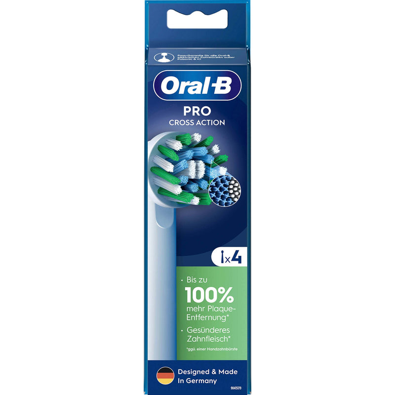 ORAL-B - Zubehör/Ersatzteile für Körperpflegegeräte Aufsteckbürste EB Pro CrossAc 4er Mundpflege-Zubehör