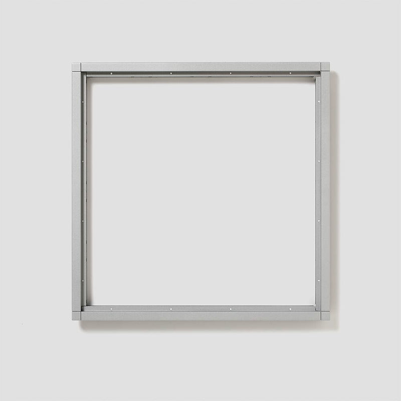 Siedle&Söhne - Montageelement für Türstation Kombirahmen KR 611-4/4-0 SM sil/met