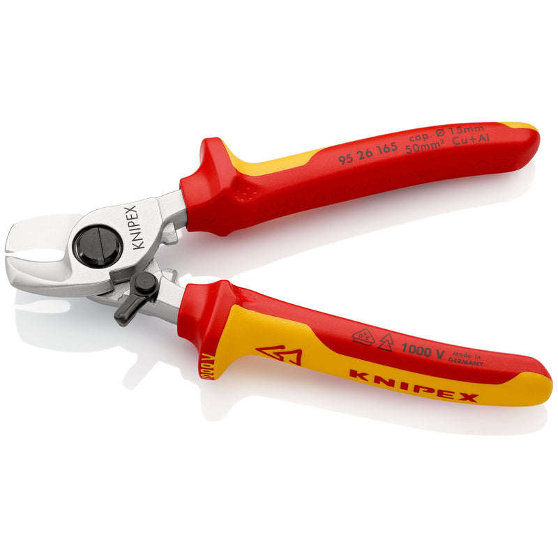 Knipex - Kabelschere 95 26 165 isoliert, 165mm