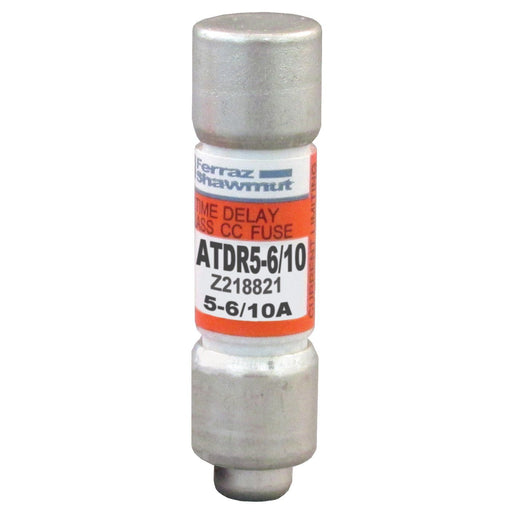 Mersen - Zylindrische Sicherung Sicherungseinsatz Class CC ATDR5-6/10 T 10x38 5,6A − 10 Stück