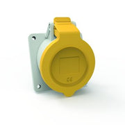 Bals Elektrotech - CEE-Anbausteckdose (IEC 60309) Anbausteckdose Neigung 127661 32A 5p 110V 4h IP54 − 10 Stück