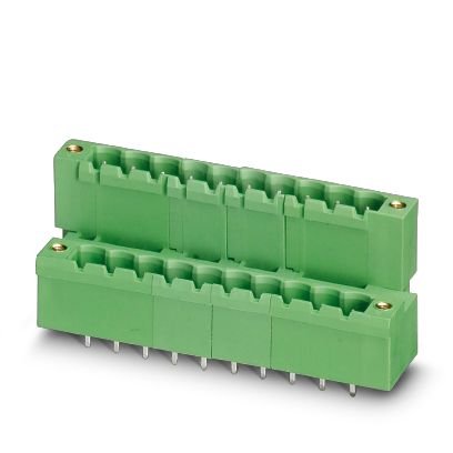Phoenix Contact - Leiterplattensteckverbinder Leiterplatten-Grundleiste MDSTBV 2,5/1#1800847 − 50 Stück
