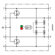 DEHN - Kombi-Ableiter für Informations-/MSR-Technik Kompakter Kombi-Ableiter BCO CL4 BC 24