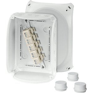 Hensel - Dose, Gehäuse für Montage auf der Wand/Decke Kabelabzweigkasten DK 1610 G 2,5-10qmm − 1 Stück by Hensel
