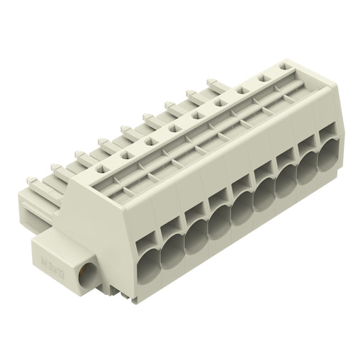WAGO GmbH & Co. KG - Ein- und mehrpolige Klemmenleiste 1-Leiter-Federleiste 831-3109/107-000 CAGECLAMP,10mm²,lgr − 12 Stück