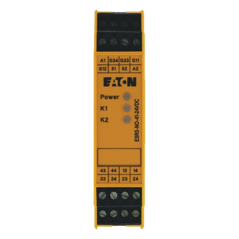 Eaton - Gerät zur Überwachung von sicherheitsgerichteten Stromkreisen Sicherheitsrelais ESR5-NO-41-24VDC NOT-AUS 24V DC