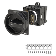 Eaton - Lasttrennschalter Hauptschalter 6polig 32A T3-3-8342/V/SVB-SW Zwischenbau