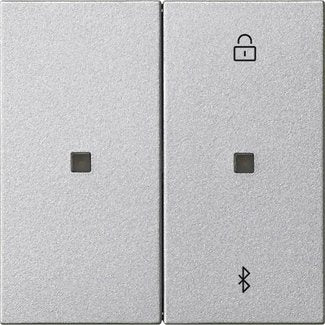 Gira - Bedienelement intelligent Jalousie-/Schaltuhr 538126 Alu