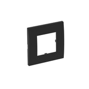OBO Bettermann - Abdeckrahmen AR45-F1 SWGR 1fach 84x84mm sw-gr