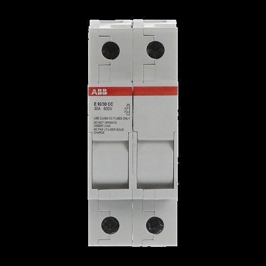 ABB Stotz S&J - Halter für zylindrische Sicherung Sicherungshalter E 92/30 CC 2P, In=30A