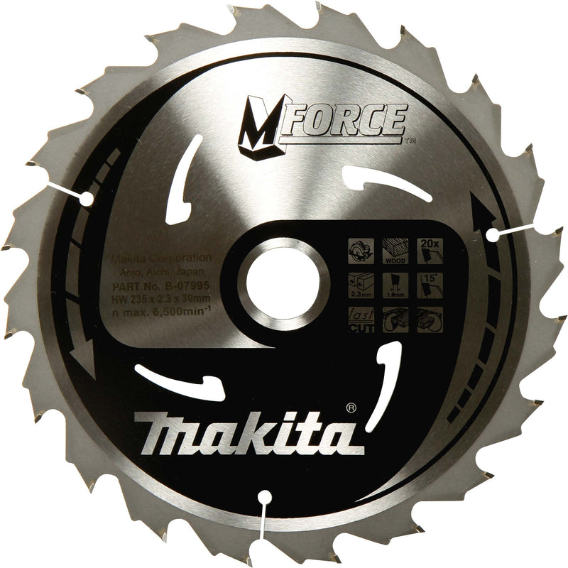 Makita - Kreissägeblatt Sägeblatt M-Force B-32041 190x30x24Z