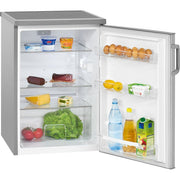 Bomann DA - Kühlschrank Vollraum-Kühlgerät VS 2195.1 inox-look 56cm1,34L