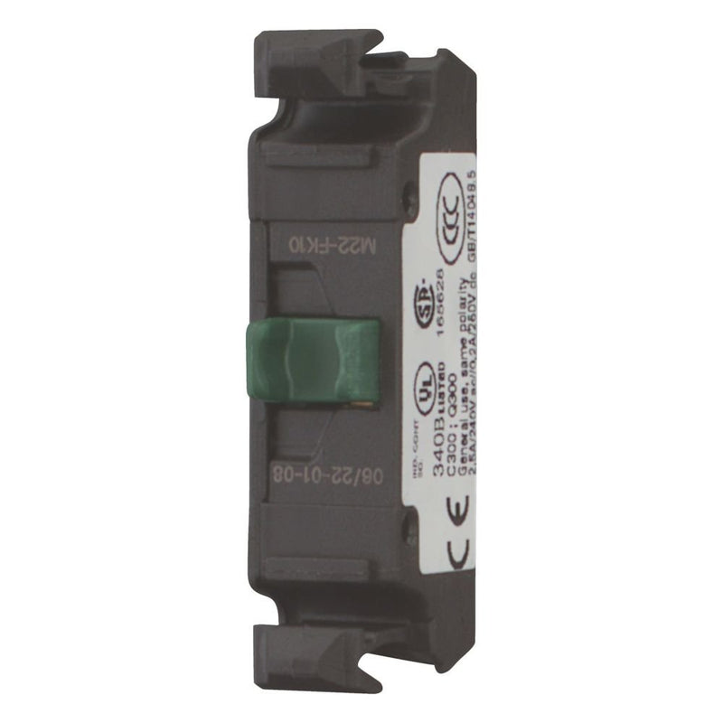 Eaton - Hilfsschalterblock Schließer-Kontakt M22-FK10 flach