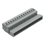 WAGO - Kabelsteckverbinder für Leiterplattensteckverbinder 1-Leiter-Stiftleiste 231-614/018-000 CAGECLAMP,2,5mm²,gr − 25 Stück