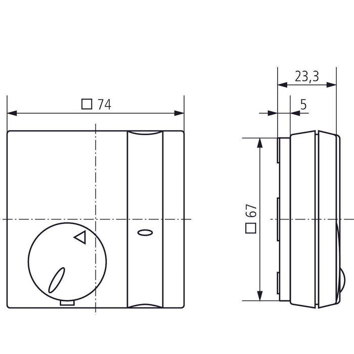 Theben - Raumhygrostat Hygrostat SOTHIS 715  − 1 Stück
