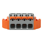 WAGO - Kabelsteckverbinder für Leiterplattensteckverbinder 1-Leiter-Federleiste 2231-1104/038-000 Push-in CAGECLAMP,gr − 50 Stück