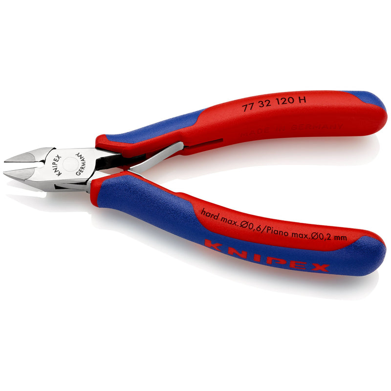 Knipex - Seitenschneider Elektronik-Seitenschneider 77 32 120 H mit Hülle, 120mm