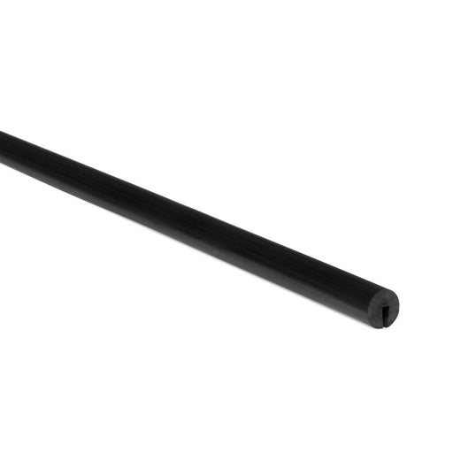 HellermannTyton - Kabelschutz für Installationskanal Kantenschutz PS1 PVC BK 75 75m Rolle − 75 Meter