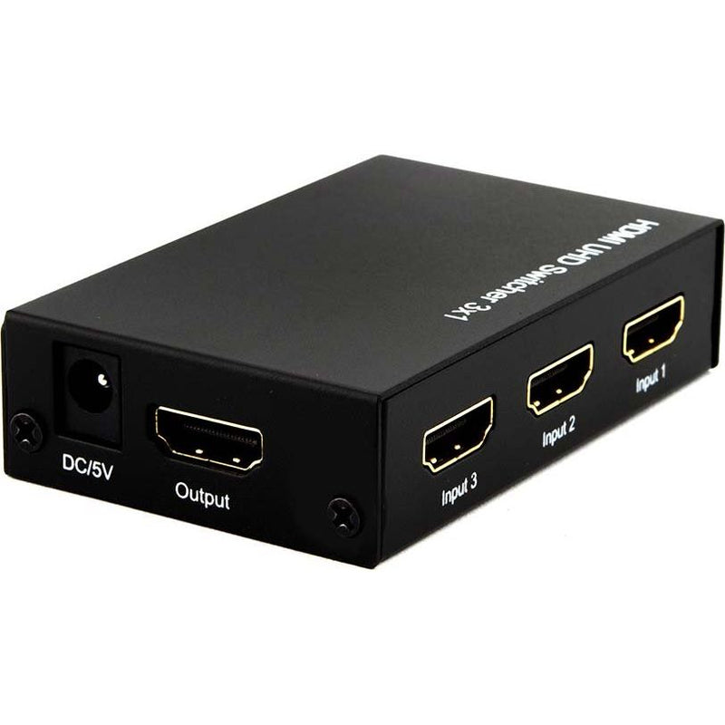 E+P Elektrik - Endgeräteumschalter HDMI-Umschalter UHD 31 3-fach