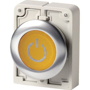Eaton - Frontelement für Drucktaster Leuchtdrucktaste RMQ-Titan M30I-FDL-Y-X162 flach tastend bes