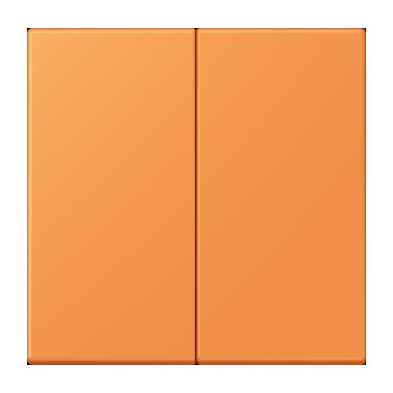 Jung - Sender/Fernbedienung für Installationsschalterprogramme EnOcean Funk-Wandsender ENO LC 995 225 orange clair (32081)