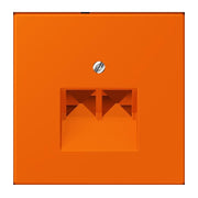 Jung - Einsatz/Abdeckung für Kommunikationstechnik Abdeckung für IAE/UAE LC 969-2 UA 224 orange
