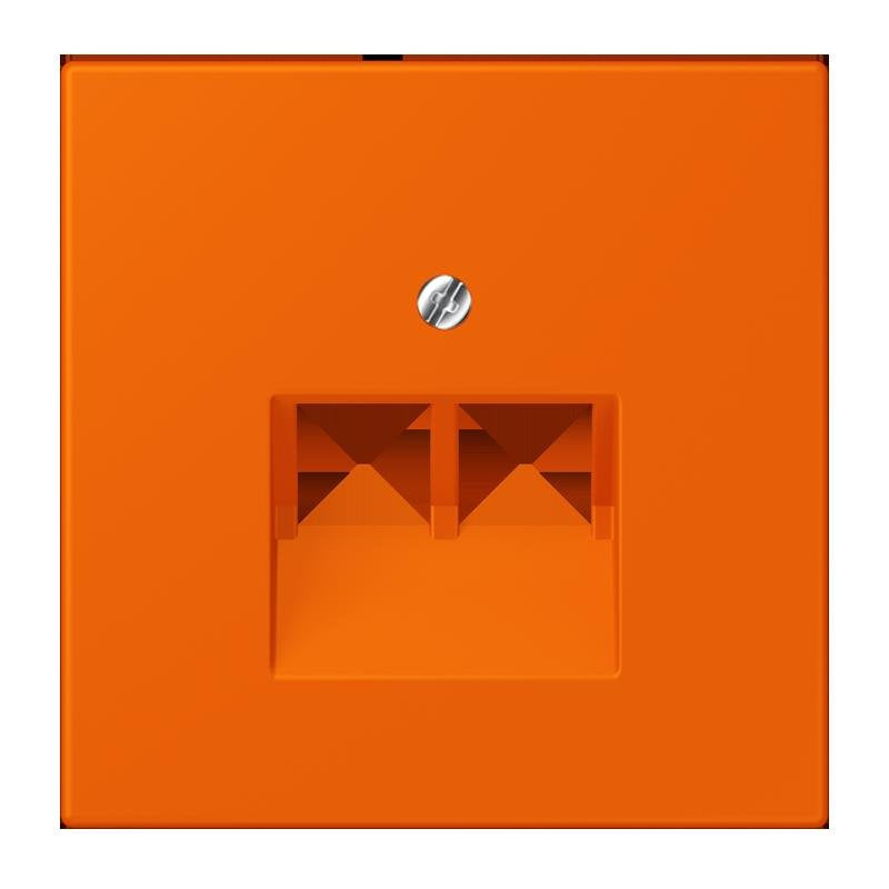 Jung - Einsatz/Abdeckung für Kommunikationstechnik Abdeckung für IAE/UAE LC 969-2 UA 224 orange