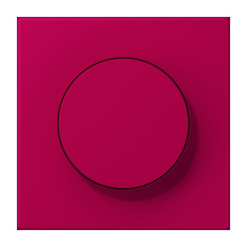 Jung - Abdeckung/Bedienelement für Installationsschalterprogramme Abdeckung mit Drehknopf LC 1740 230 rouge rubia