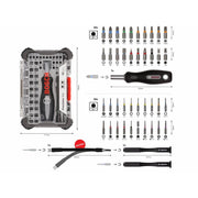 Bosch - Bit Präzisions-Schrauberbit-Se 2607002837 t,Display, 5x 43-tlg