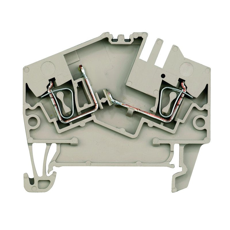 Weidmüller - Bauelement-Reihenklemme Klemme ZDU 2.5-2 O.EL Federanschl.,2.5mm² − 20 Stück
