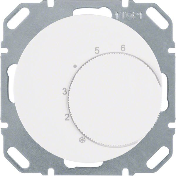 Berker - Raumthermostat Temperaturregler pows/gl 20262089 Wechsler/Zentralstck