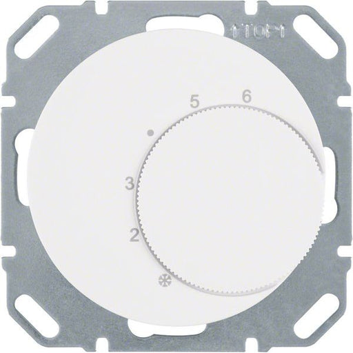 Berker - Raumthermostat Temperaturregler pows/gl 20262089 Wechsler/Zentralstck