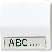 Jung - Abdeckung/Bedienelement für Installationsschalterprogramme Wippe Schriftfeld aws 60 NA WW für Schalter/Taster