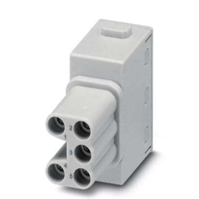 Phoenix Contact - Kontakteinsatz für Rechtecksteckverbinder Kontakteinsatzmodul HC-M-05-PT-F 5-polig Buchse − 5 Stück