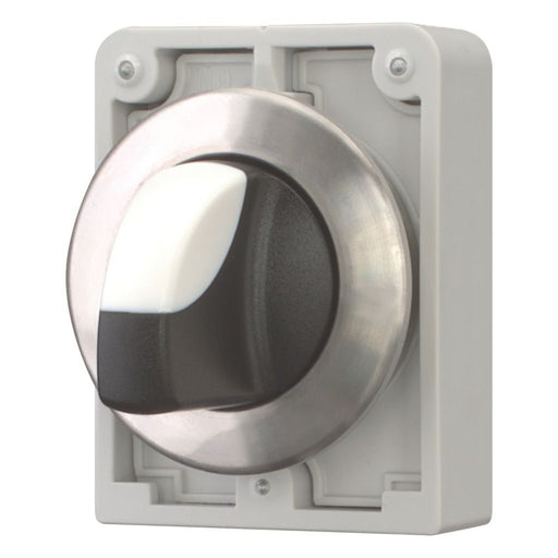 Eaton - Frontelement für Wahlschalter Wahltaste RMQ-Titan M30I-FWRK3 Knebelgriff rastend