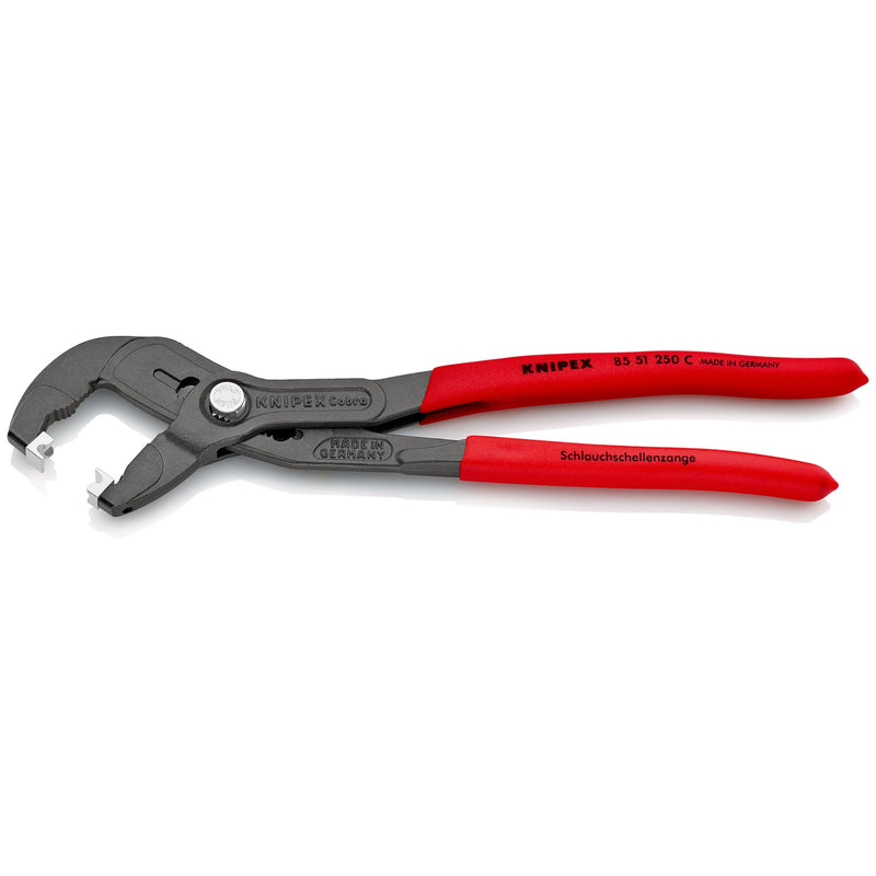 Knipex - Wasserpumpenzange Schlauchschellenzange 85 51 250 C 250mm