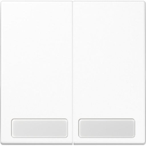 Jung - Abdeckung/Bedienelement für Installationsschalterprogramme Wippe Schriftfeld aws LS 995 NA WW für Schalter/Taster
