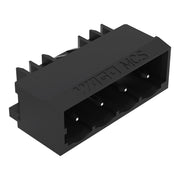 WAGO GmbH & Co. KG - Leiterplattensteckverbinder THR-Stiftleiste Lötstift 231-43#4044918988667 1,0x1,0,abgew.,sw − 200 Stück