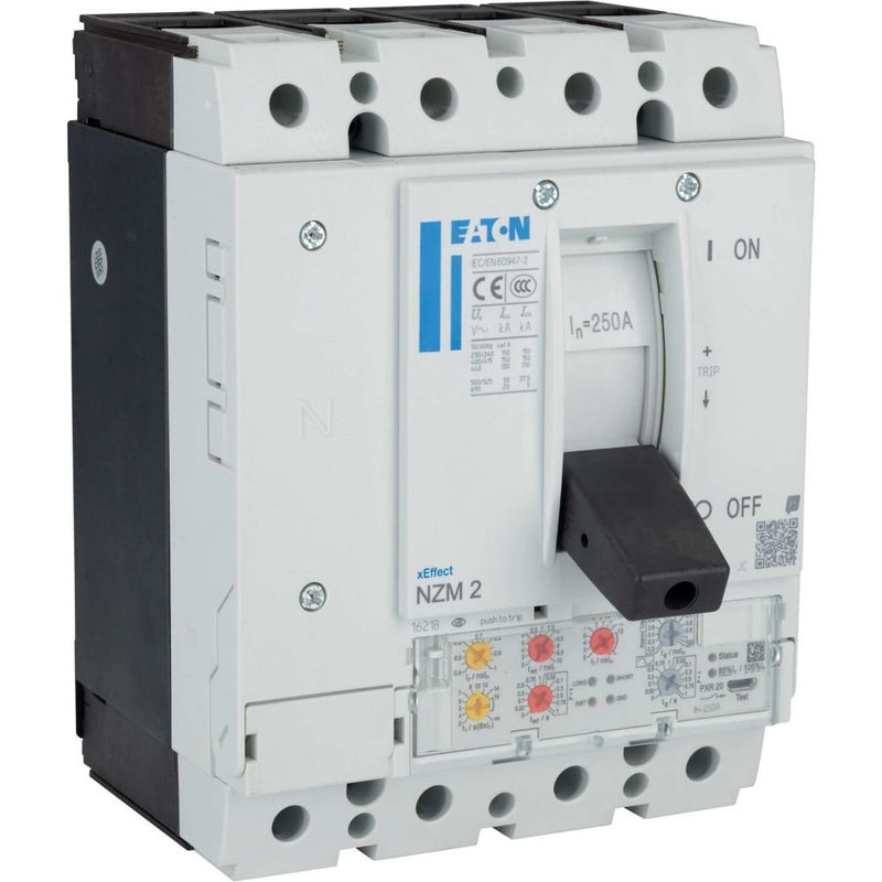 Eaton - Leistungsschalter für Trafo-, Generator- und Anlagenschutz Leistungsschalter NZMH2-4-VX250-T PXR20 250A, 4p