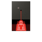 Jung - Behindertenelement für Installationsschalterprogramme Notrufsystem Zugtaster NRS LC 0834 ZT 259 ombre naturelle 59