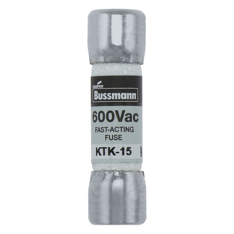Eaton - HRC-Sicherung Sicherungseinsatz KTK-15 15 A, AC 600 V − 10 Stück