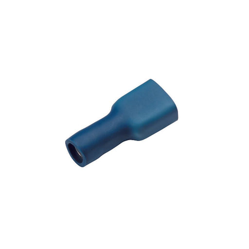 Cimco Werkzeuge - Rund-/Flachsteckverbindung Flachsteckhülsen 180246 2,8 x 0,5mm, blau − 100 Stück