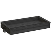 Bachmann - Leergehäuse Einbaurahmen 935.000 Alu, schwarz elox