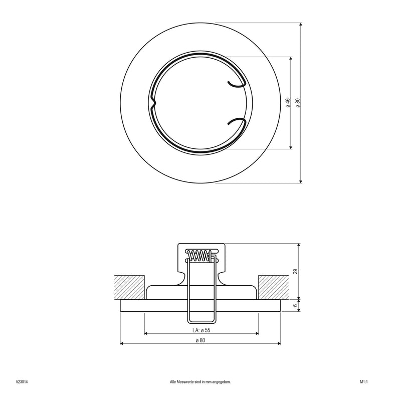 EVN Lichttechnik - Downlight/Strahler/Flutlicht Hochvolt 523014
